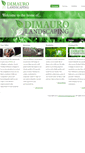 Mobile Screenshot of dimaurolandscaping.com